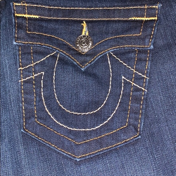 true religion jeans (straight) sz 28 - Picture 2 of 2